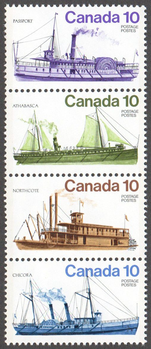 Canada Scott 703a MNH Strip (A5-11) - Click Image to Close